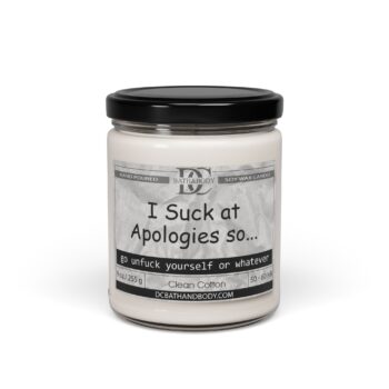 I Suck at Apologies